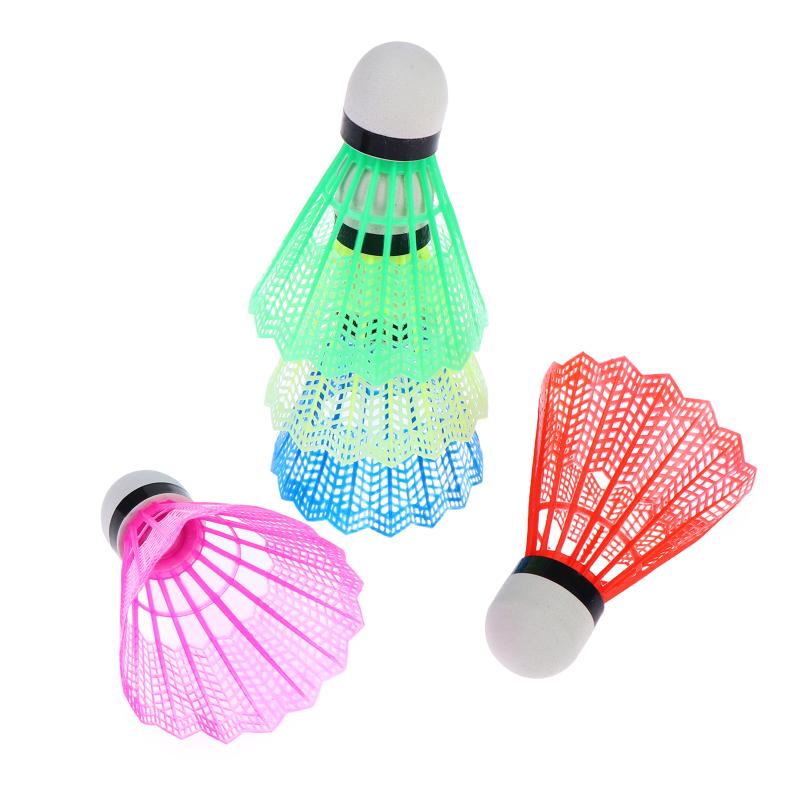 Badminton Shuttlecock - ~6/12Pack Durable Plastic Badminton Shuttlecocks Beginner
