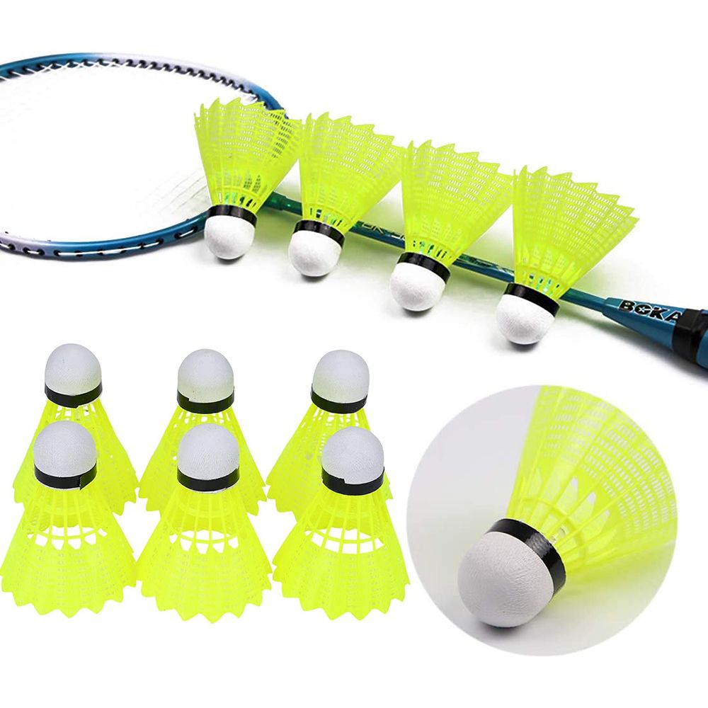 3/6/12Pcs Indoor Sports Stable - Feather Shuttlecock recension och pris