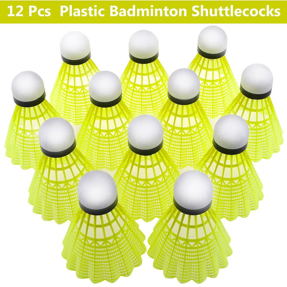 3/6/12Pcs Indoor Sports Stable - Feather Shuttlecock recension och pris