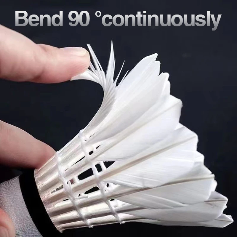 New White Goose Feather Badmin - Feather Shuttlecock recension och pris