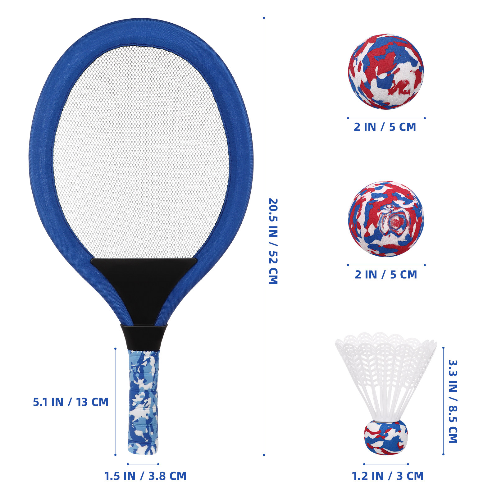 1Pair Childrens Tennis Badmint - Badminton Materi recension och pris