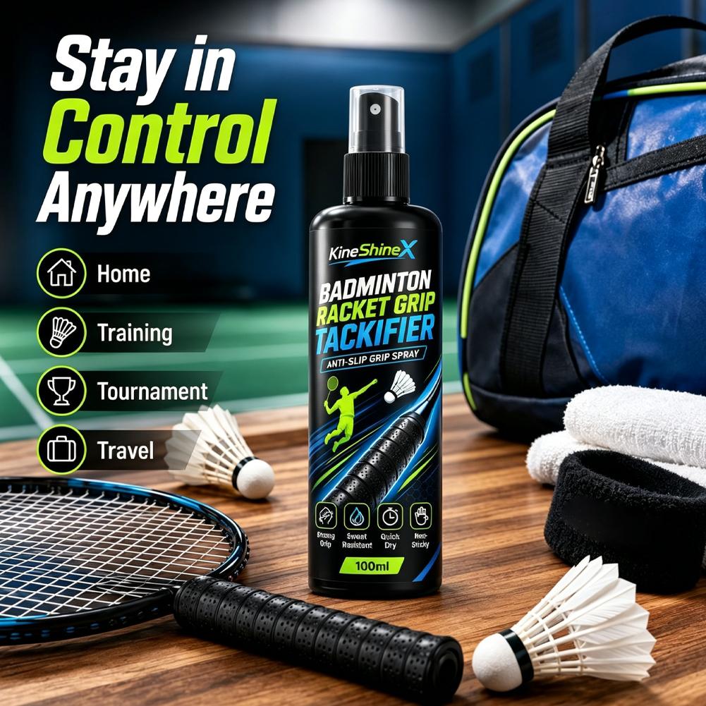Anti-Slip Grip Spray for Tenni - Badminton Grip recension och pris