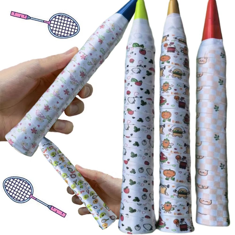 New Cartoon Printed Badminton  - Badminton Grip recension och pris