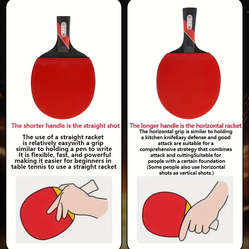 16-star Official Table Tennis  - Badminton Racket Carbon recension och pris