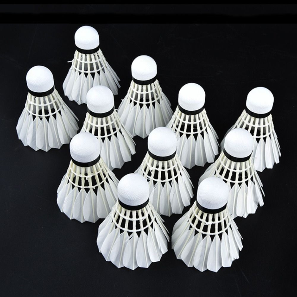 3/6/12PCS Professional Badmint - Feather Shuttlecock recension och pris